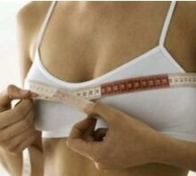 μέτρηση του μεγέθους του στήθους πριν από την αυξητική στήθους